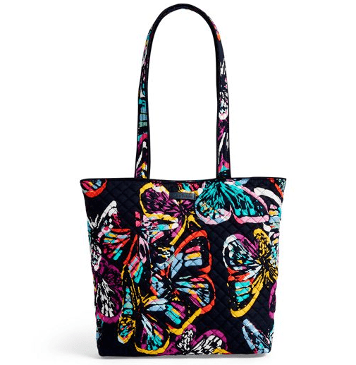 Vera Bradley Iconic Tote Bag Butterfly Flutter