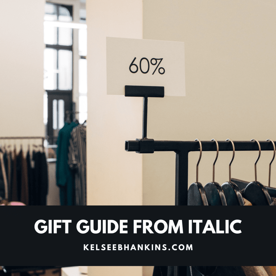 Gift Guide from Italic